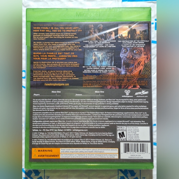 The Walking Dead: A New Frontier - XB1 (NEW) - Picture 2 of 3